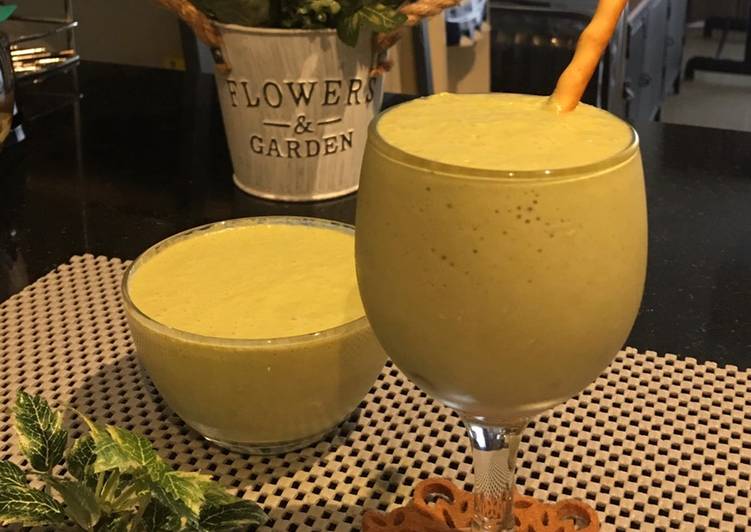 Milkshake cream cheese matcha