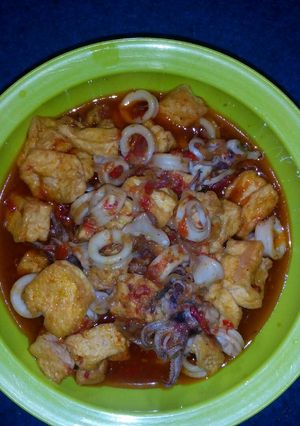 Foto resep Balado cumi tahu