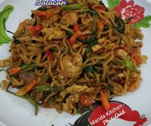 Resep Terbaru  Indomie Kangkung Balacan  Lezat Mantap