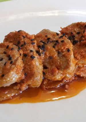 Foto principal de Solomillo con pesto de tomates secos