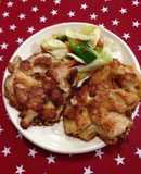 Chicken Breast Karaage-Style Hamburger