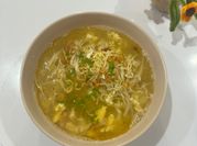Gambar mie instan jamur enoki