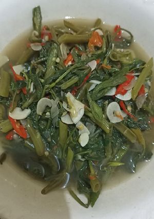 Foto resep Tumis kangkung simple
