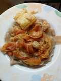 Tria con baccalà