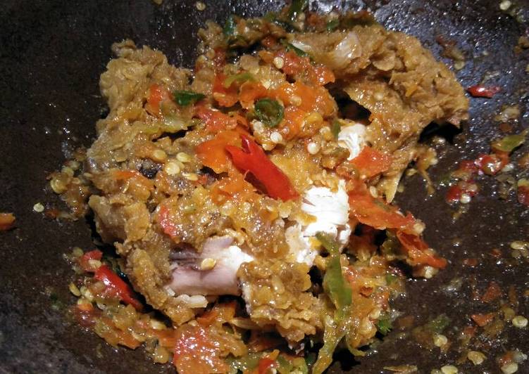 Resep Ayam geprek sambel bawang 🐥 yang Enak Banget
