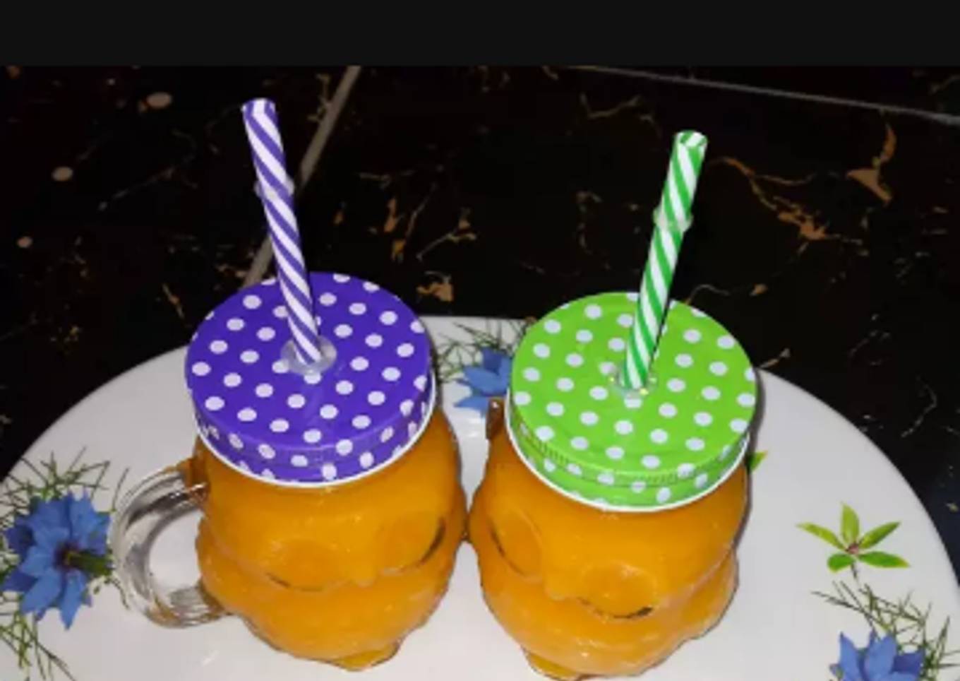 Mango and orange juice