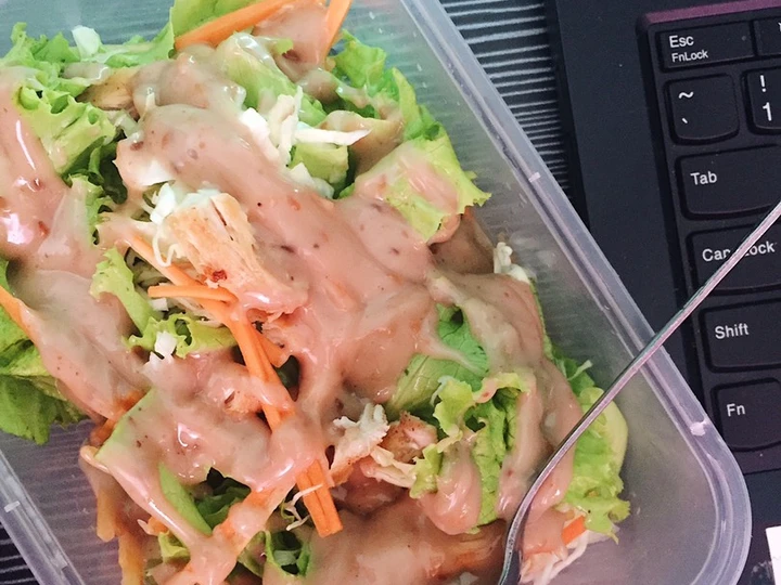 Cara Mudah Membuat Resep  Simple Salad yang Bikin Ngiler, Lezat Sekali