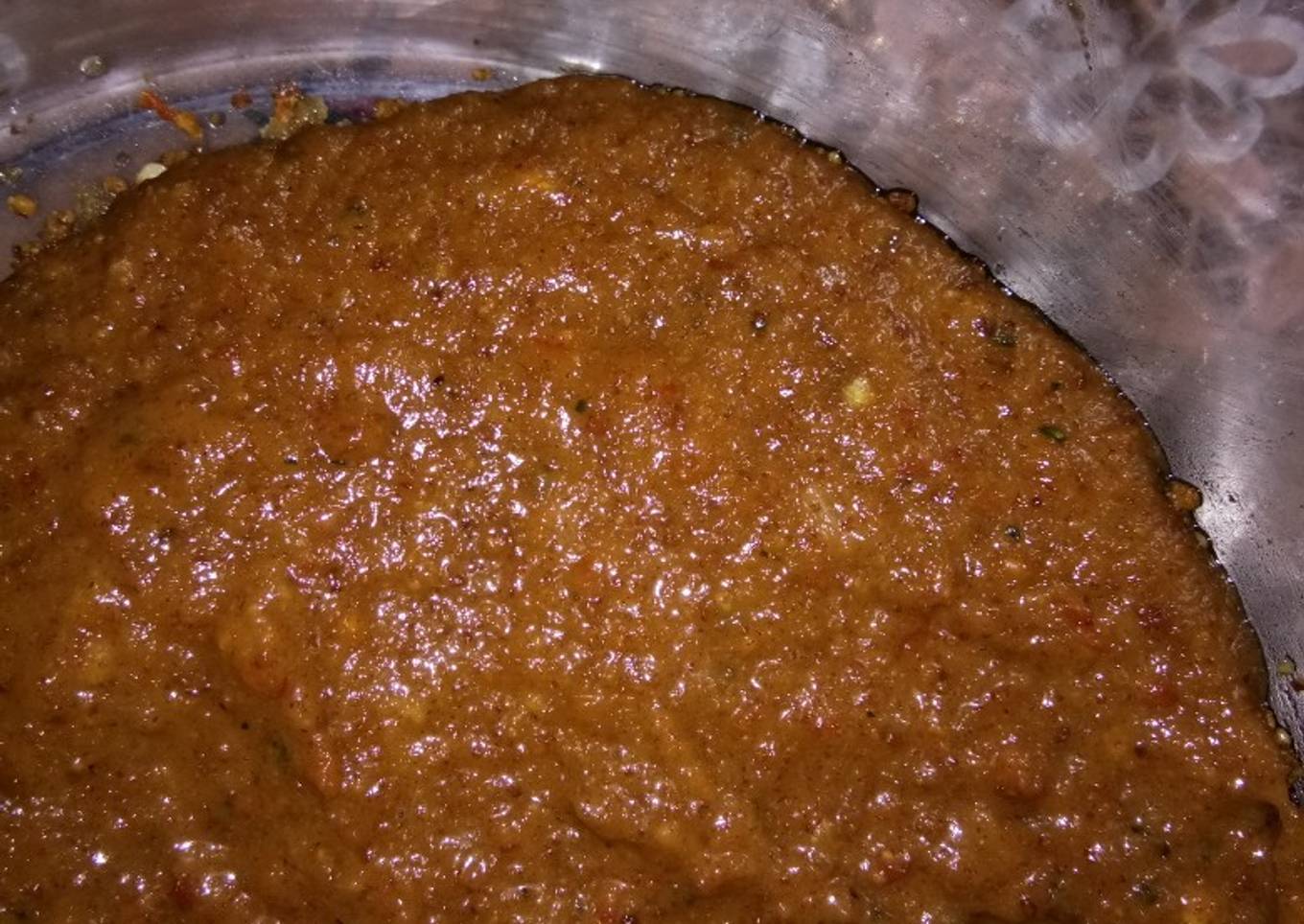 Sambal kacang untuk siomay dan batagor