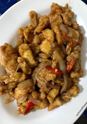 Foto resep Ayam Tepung Saus Teriyaki