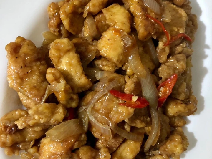Cara Gampang Membuat Resep Ayam Tepung Saus Teriyaki yang Lezat Sekali Anti Ribet, Lezat