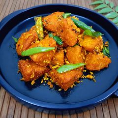 A picture of Spicy Idli 65.