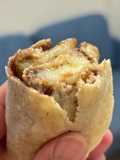 Kebab Pisang Cokelat Versi Sehat (Oat Tortilla)