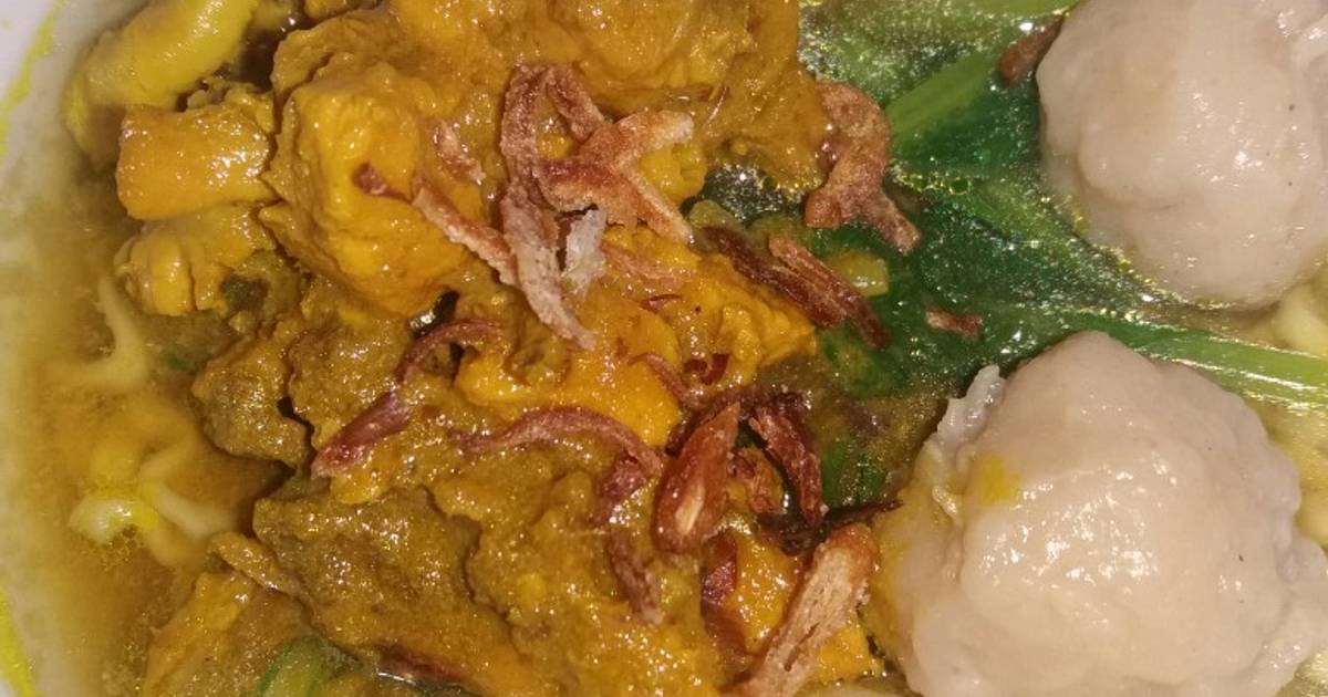 Resep Mie Ayam Pentol Ala Istri Oleh Novie Vie Cookpad