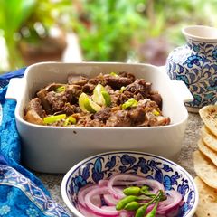 Chattpati mutton boti A picture of Chattpati mutton boti.