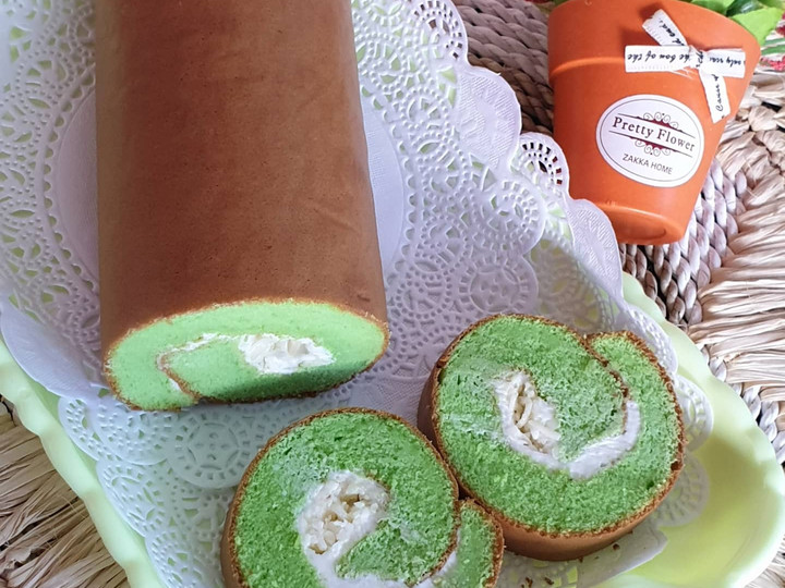 Langkah Mudah untuk Menyiapkan Bolu Gulung Pandan Keju Ekonomis yang Enak