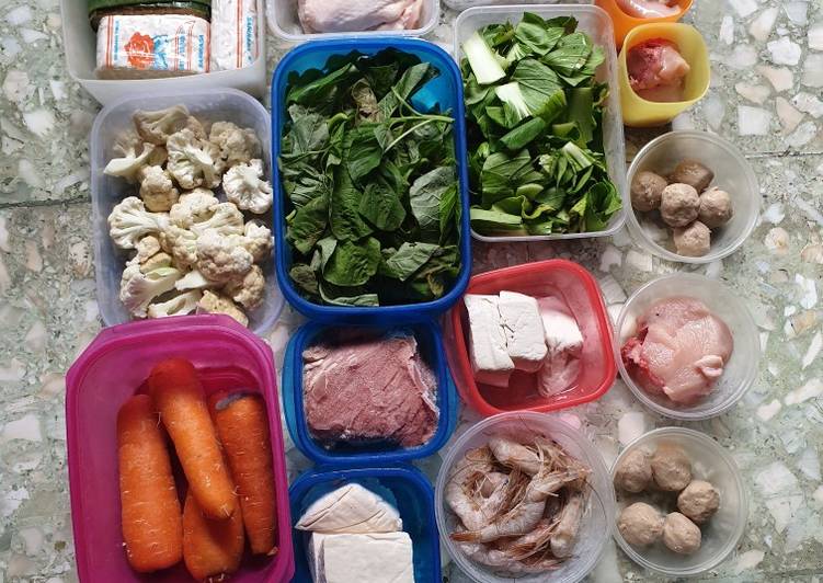 Resep Meal prep for a week, Menggugah Selera