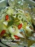 Ikan Selar Masak Stim Halia @ Resipi Berpantang @ eat clean