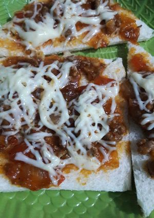 Foto resep Pizza Roti Tawar