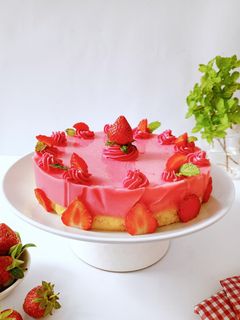 Foto resep Frambozen Pudding Cake