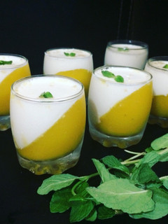 Una foto de Panacota con mango 🍨
