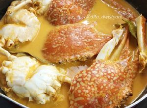 Foto resep Kare kepiting rajungan