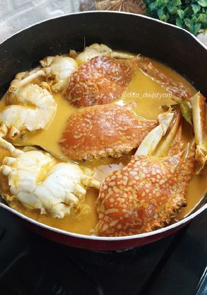 Foto resep Kare kepiting rajungan