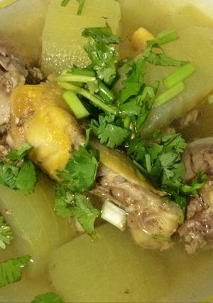 รูปของ ต้มฟักมะนาวดอง(ไก่บ้าน)
