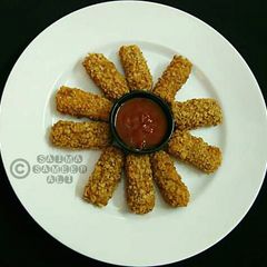 A picture of Oats egg fingers.