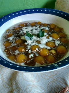 Foto resep 14. Jenang biji salak Ubi kuning