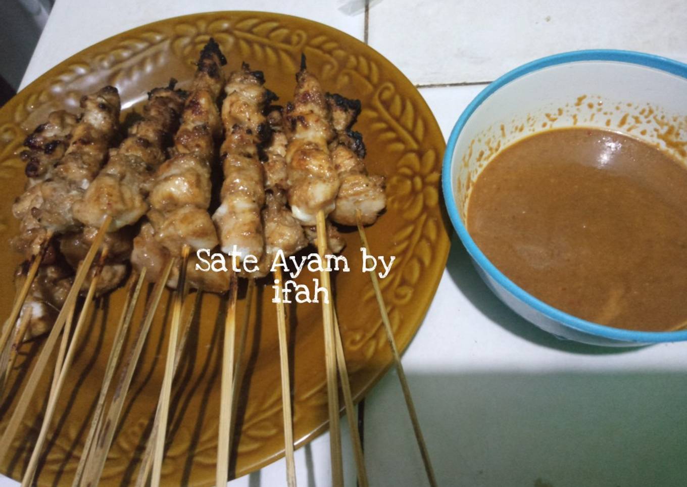 Sate Ayam Bumbu Kacang