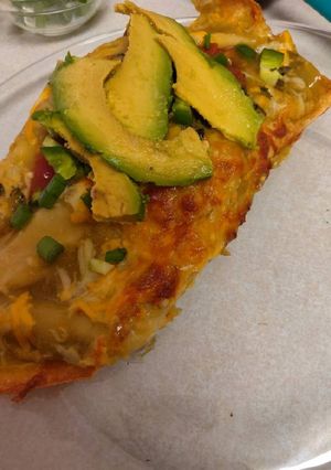 A picture of Garden Vegtable Enchiladas 🍅.