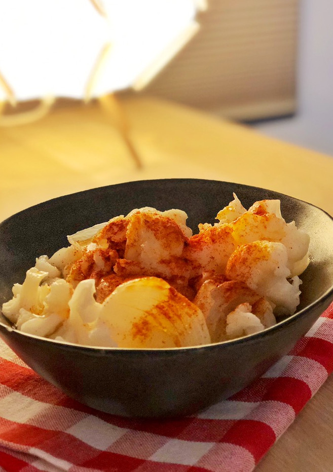 Una foto de Hervido de coliflor al pimentón en Olla GM modelo H