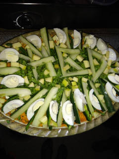 A picture of Vegetable salad.