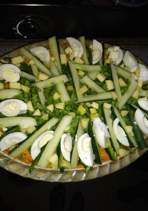 A picture of Vegetable salad.