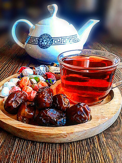 عکسی از دستور چای خوشرنگ با لبو