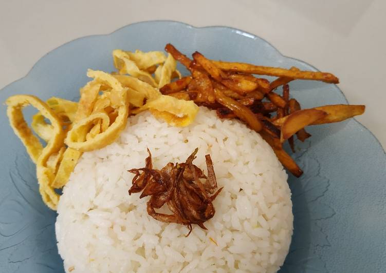 12 Resep: Nasi uduk rice cooker Untuk Pemula!