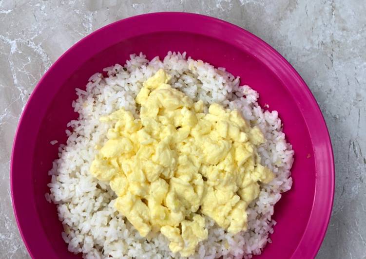 Resep Garlic Butter Rice and Scramble Egg yang Bisa Manjain Lidah