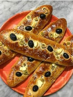 صورة لوصفة خبز الزيتون
