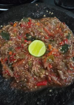 Foto resep Sambel Terong Rebus Viral