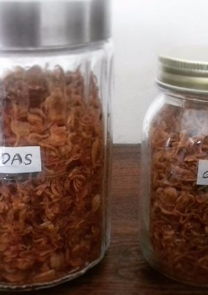 Foto resep Brambang goreng pedas kriuk tahan lama