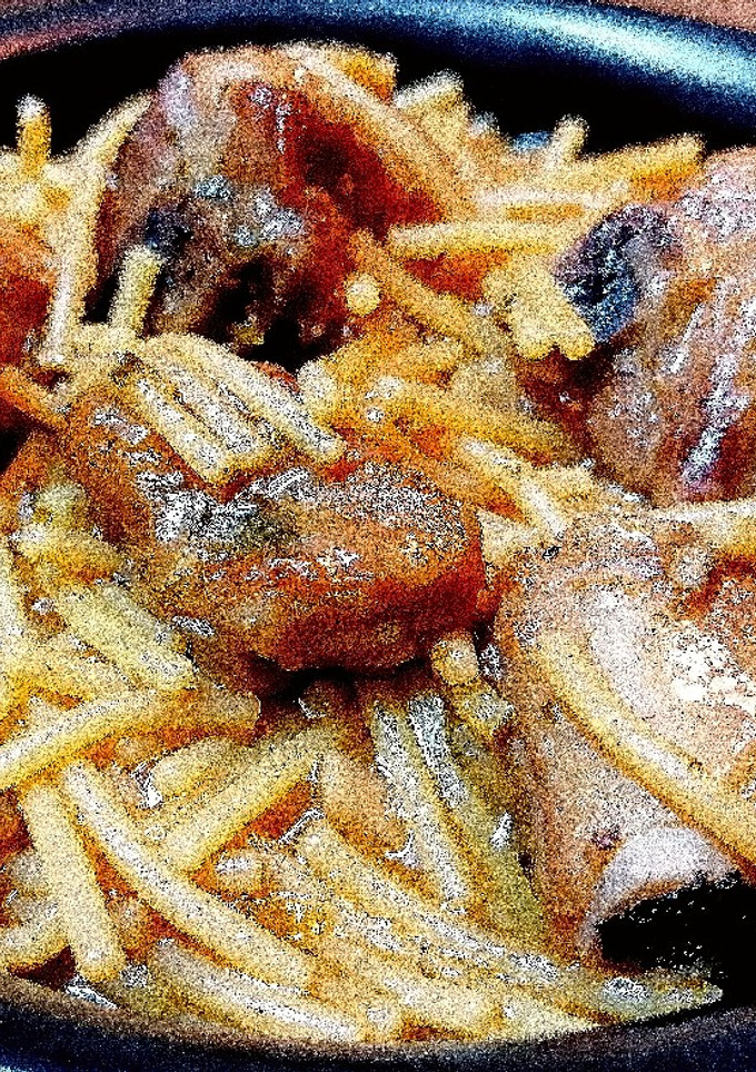 Una foto de Fideos a la cazuela
