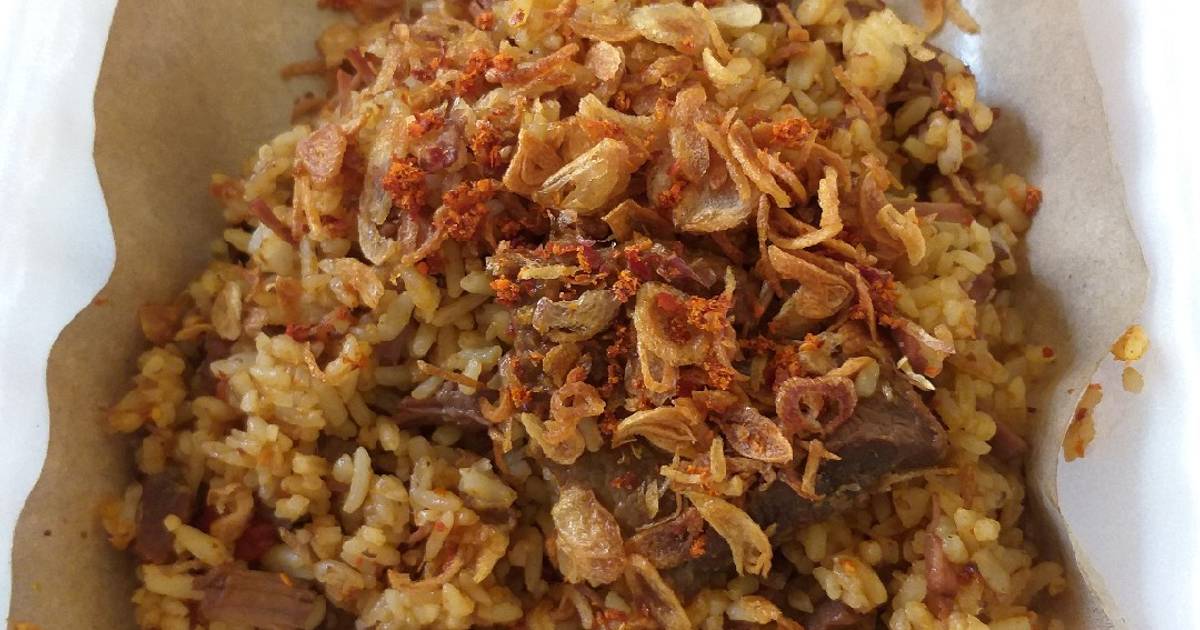 182 resep nasi goreng rendang  enak dan sederhana Cookpad