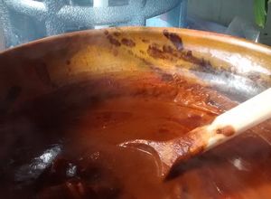 Una foto de Mole rojo