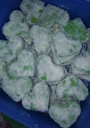 Foto resep Kue Susu Pandan ala #UmmuDuoF