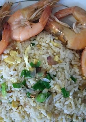Foto resep Nasi goreng rempah udang