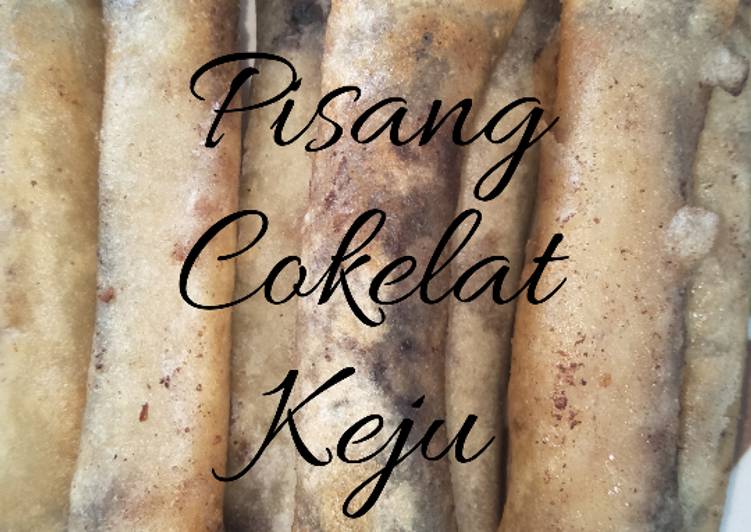 Resep 28. Pisang Cokelat Keju | Cara Masak 28. Pisang Cokelat Keju Yang Mudah Dan Praktis