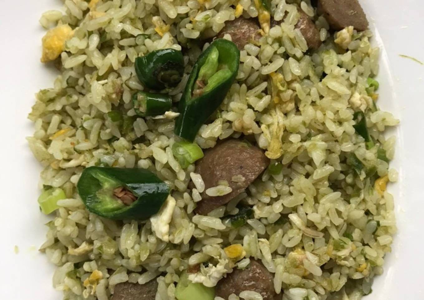 Nasi Goreng Cabe Hijau ala chef Devina Hermawan
