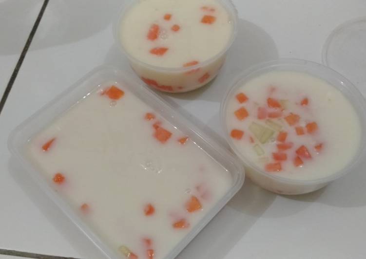 Easiest Way to Cook Perfect Puding buah simple
