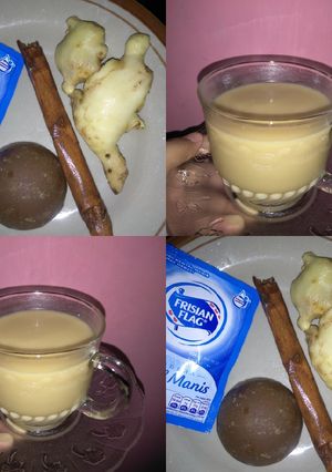 Foto resep Bandrek jahe susu simpel dan enak