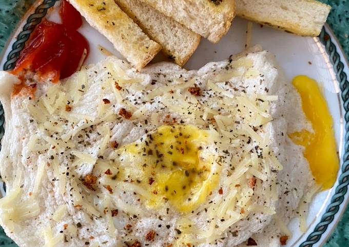 Langkah Mudah Membuat Resep Egg on cloud